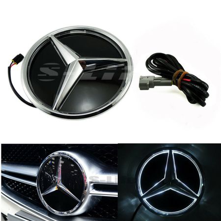Illuminated Car Led Grille BlLED Logo Emblem Light For Mercedes Benz GLC GLE GLS