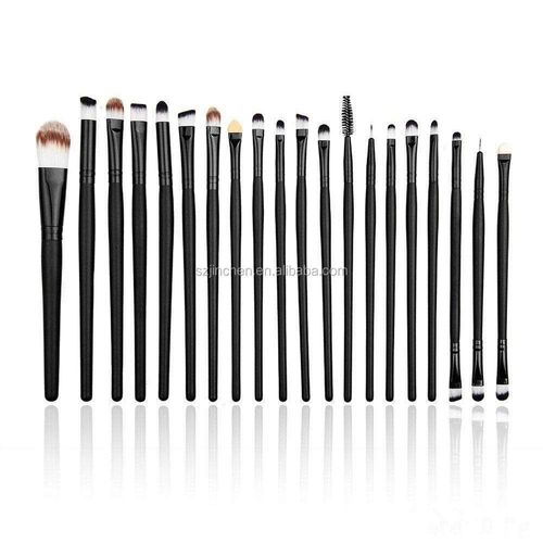 20Pcs Double-Ended Eyeshadow Brushes Set Eye Makeup Brushes Tools
