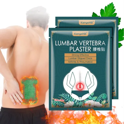 1 bags contain a total of 12 lumbar pain patches. They are made with herbal extracts and feature self-heating technology to enhance blood circulation. The ergonomic design fits the lumbar region perfectly. Suitable for lumbar discomfort caused by prolonged sitting or overexertion. Can be applied at any time for comfortable protection of the lumbar area, relieving pain and restoring freedom.