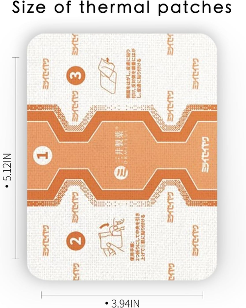 Joint Relief Patch, 8-Hour Deep Warming Comfort, Suitable for Knee, Back, Neck, Shoulder, Joints & Muscles, Long-Lasting Soothing Strips, 6 Coun