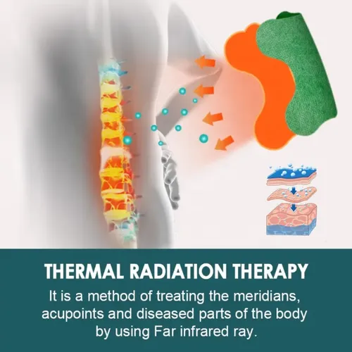 1 bags contain a total of 12 lumbar pain patches. They are made with herbal extracts and feature self-heating technology to enhance blood circulation. The ergonomic design fits the lumbar region perfectly. Suitable for lumbar discomfort caused by prolonged sitting or overexertion. Can be applied at any time for comfortable protection of the lumbar area, relieving pain and restoring freedom.
