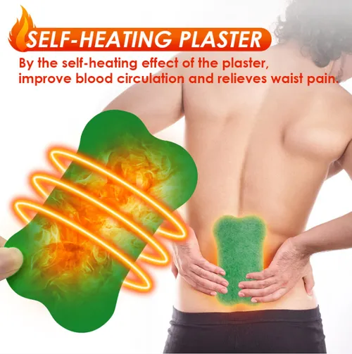 1 bags contain a total of 12 lumbar pain patches. They are made with herbal extracts and feature self-heating technology to enhance blood circulation. The ergonomic design fits the lumbar region perfectly. Suitable for lumbar discomfort caused by prolonged sitting or overexertion. Can be applied at any time for comfortable protection of the lumbar area, relieving pain and restoring freedom.