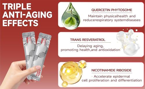 This product helps support NAD+ levels, promotes cell health, DNA repair and metabolism, and helps maintain brain function and youthful skin.