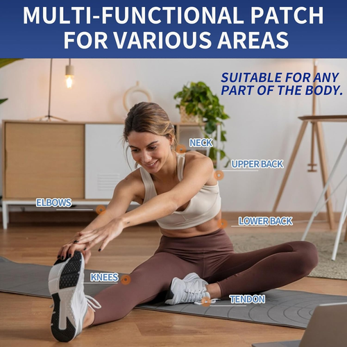 Joint Relief Patch, 8-Hour Deep Warming Comfort, Suitable for Knee, Back, Neck, Shoulder, Joints & Muscles, Long-Lasting Soothing Strips, 6 Coun