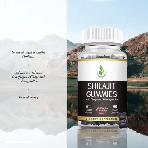 🖤 ​​BIYODÉ – Pure Himalayan Shiraz Gold Gummies 500mg  🌄 Pure Himalayan energy, deliciously presented