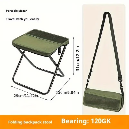 💖Hot 48% OFF🌹Portable Folding Stool with Carry Bag, Lightweight Foldable Stool