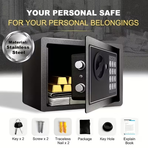 Secure Your Cash, Gold & Important Documents At Home