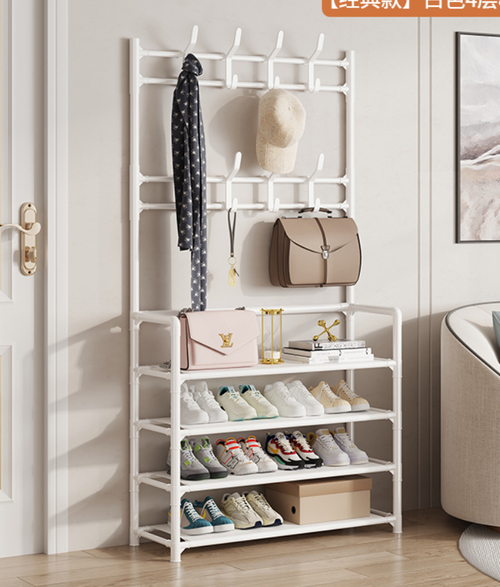 👟🧥 Multi-Functional Entryway Shoe & Coat Rack – 50% OFF! 2-in-1 storage for shoes & coats – keeps your entryway tidy and organized. 🔥🏠