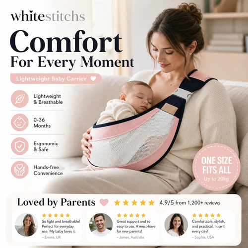 🎉 2026 Sale — Over 30,000 Sold! 👶 4-in-1 Breathable Baby Carrier – 0-36 Months