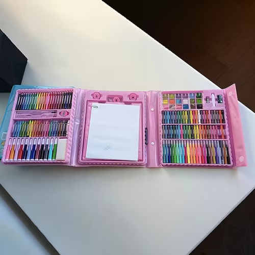 🎨35% OFF!✨ Deluxe 6-in-1 Art Creativity Set - Includes Drawing Tools & 12 Colors for Kids' Creative Development 🧑‍🎨🌟