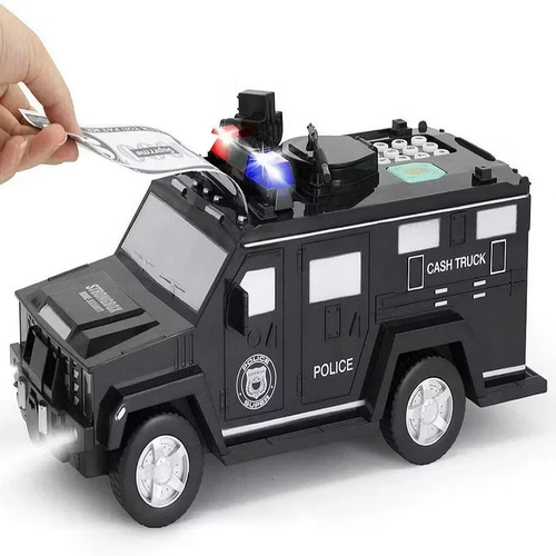 50%off- Armored Car Money Saving Box, Electronic Piggy Bank for Boys & Girls