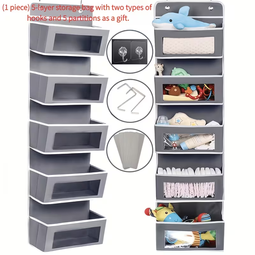 📢📢50% off!! ⏰Hanging organizer with 5 compartments and large capacity