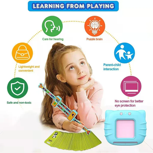 🎁Best Gift For Children 50%OFF🎁Talking Flash Cards Educational Toys Regular price£27.98 Sale price£13.99 50% OFF