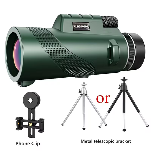 High Power Monocular Telescope Full Set
