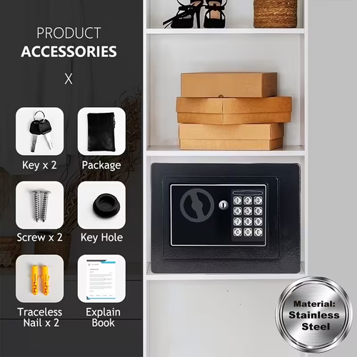 Secure Your Cash, Gold & Important Documents At Home