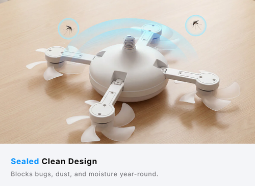 ❄Ceiling Fan Light – 2-in-1 Silent LED with Remote 🌬️💡 Energy-Efficient Airflow & Dimmable Lighting for Bedrooms, Living Rooms & Conservatories 🏡✨
