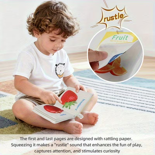 8-Pack Educational Flash Cards with Colorful Illustrations of Animals, Vehicles, Marine animals, digital products, daily necessities Fruits, and Vegetables | Portable Cognitive Development Toy for Toddlers and Preschoolers, Fun Learning Gift with Vibrant Illustrations and Varied Difficulty Levels