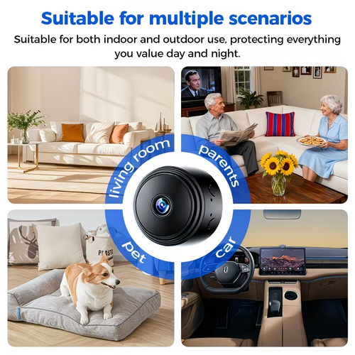 Mini Magnetic Smart HD Security Camera
