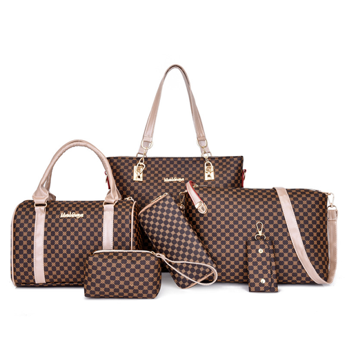 🥳2026 HOT SALE🥳💞50K+ SOLD!👛🛍️ 50% OFF! 6‑Piece Bag Set – Premium PU leather, elegant hardware. Complete your wardrobe with one smart buy! 💖✨