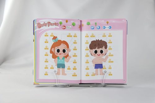 Children's English Enlightenment Finger Touch Sound Book