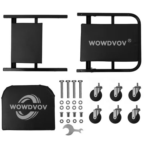 2 in 1 Convertible Mechanics Creeper & Rolling Workshop Stool