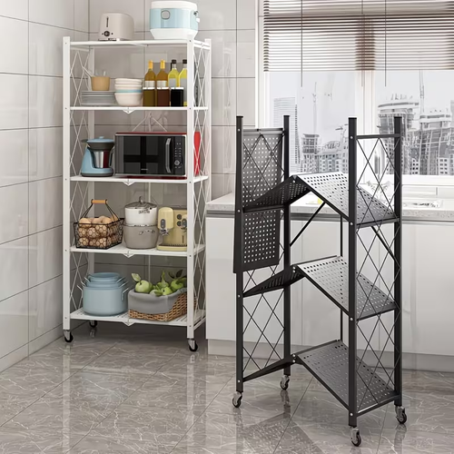 4-Tier Foldable Storage Rack