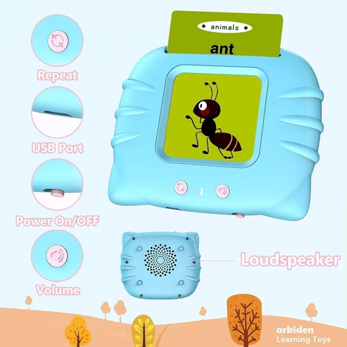 🎁Best Gift For Children 50%OFF🎁Talking Flash Cards Educational Toys Regular price£27.98 Sale price£13.99 50% OFF