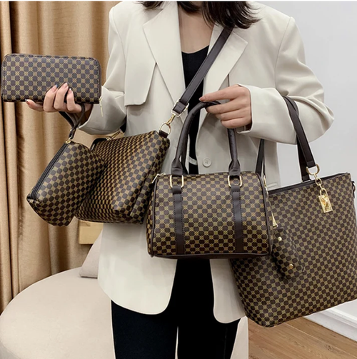 🥳2026 HOT SALE🥳💞50K+ SOLD!👛🛍️ 50% OFF! 6‑Piece Bag Set – Premium PU leather, elegant hardware. Complete your wardrobe with one smart buy! 💖✨