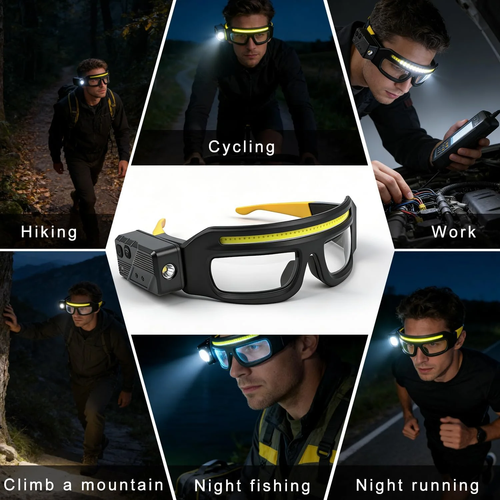 ⏳Limited-time 50% off⏰Rechargeable LED Glasses Headlamp
