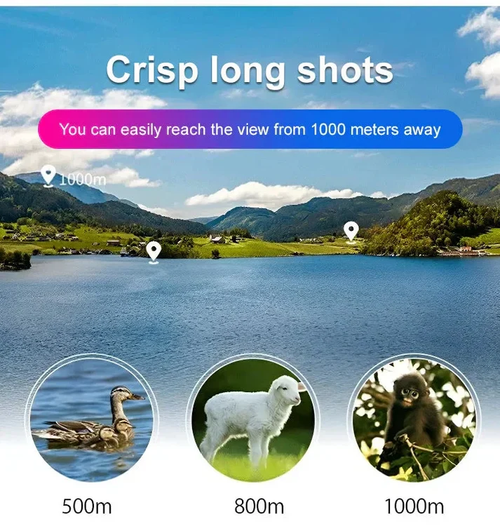 📷🔭 Telephoto Lens Kit with Clip Mount for Smartphones – 50% OFF! Zoom in close, capture every detail – perfect for travel, sports & concerts. 🔥✨