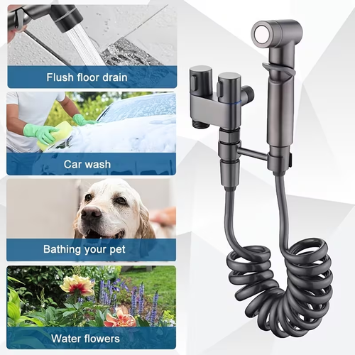 ✨2 in 1 Double Switch Outlet Angle Valve
