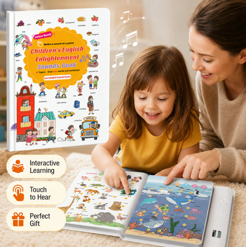Children's English Enlightenment Finger Touch Sound Book