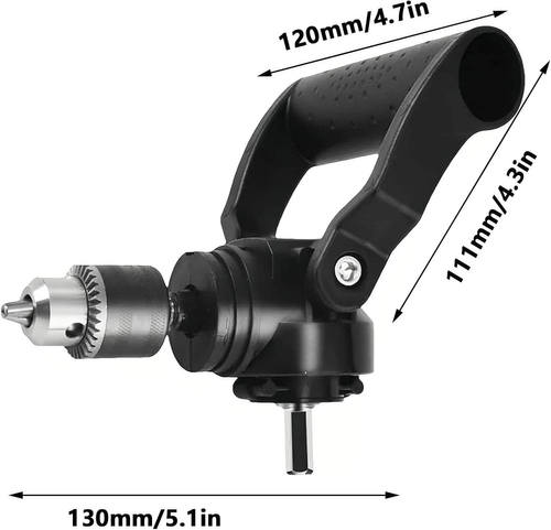 Multifunctional 90 Degree Right Angle Drill Bit Chuck Adapter Generic Right Angle Drill Attachment