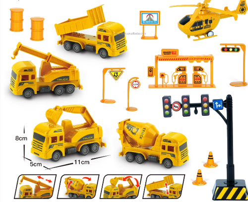 🎁2026 New Arrivals 50% OFF City Construction Engineering Toy Set For Kids