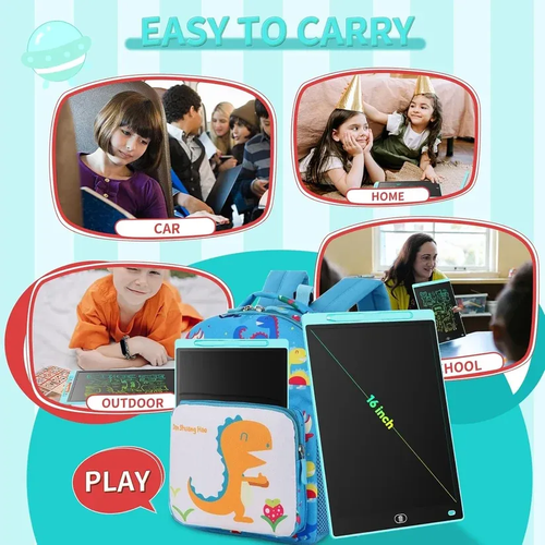 50% OFF  3-Pack Reusable LCD Drawing Board for Kids – Paper-Free Doodle Tablets