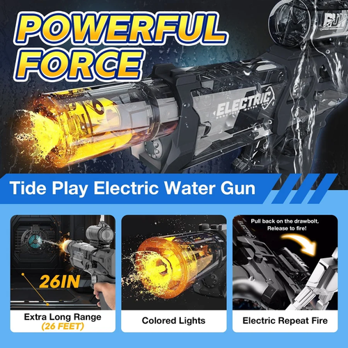 🌊Summer Discount🔫💦Fast Mode Ice Explosion Pistol Water Gun