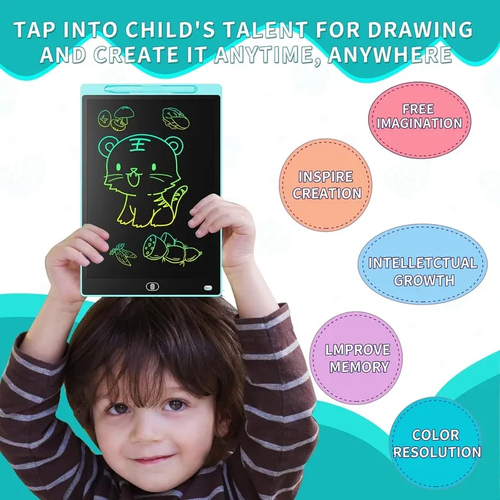 50% OFF  3-Pack Reusable LCD Drawing Board for Kids – Paper-Free Doodle Tablets
