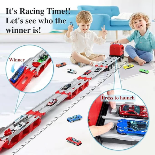 🎁 New Arrivals 50% OFF Catapulting Racing Track with Cars