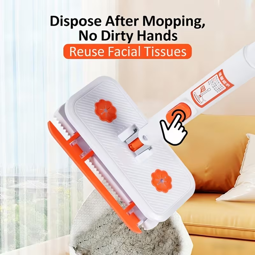 🔥Limited Time 50% OFF！✨️Maximal Cleaning Power！Multi-Functional Hands-Free Clip Flat Mop