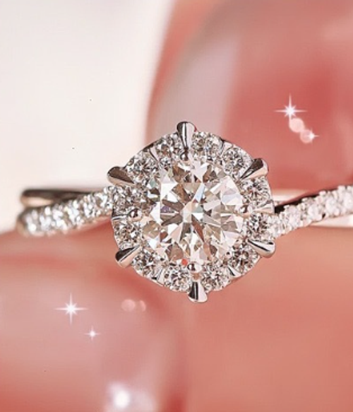 🔥💕Moissanite from the Stars Ring