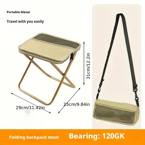 💖Hot 48% OFF🌹Portable Folding Stool with Carry Bag, Lightweight Foldable Stool