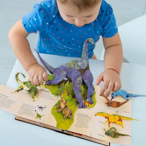 ✨Children's Animal Theme Pop-up Book✨Early childhood education and cognitive development books