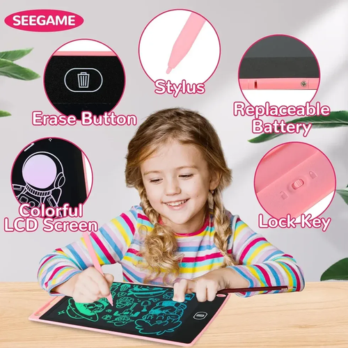 50% OFF  3-Pack Reusable LCD Drawing Board for Kids – Paper-Free Doodle Tablets
