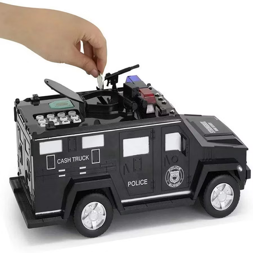 50%off- Armored Car Money Saving Box, Electronic Piggy Bank for Boys & Girls