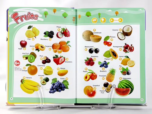 Children's English Enlightenment Finger Touch Sound Book