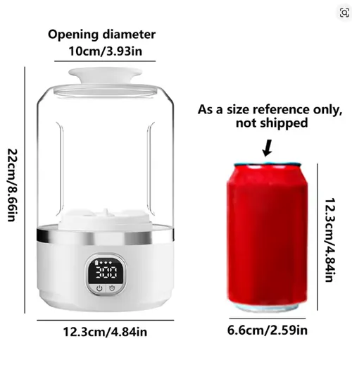 4000mAh Battery Fully Automatic Mini Portable Washing Machine 🔋 Wash Underwear & Socks 🧦 Perfect for Business Trips & Outdoor Adventures ✈️🏕️