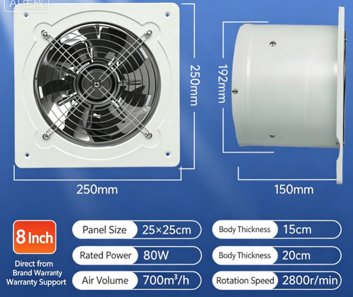Powerful Silent Exhaust Fan For Home