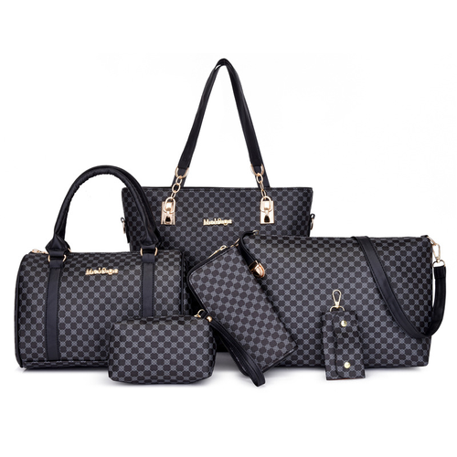 🥳2026 HOT SALE🥳💞50K+ SOLD!👛🛍️ 50% OFF! 6‑Piece Bag Set – Premium PU leather, elegant hardware. Complete your wardrobe with one smart buy! 💖✨