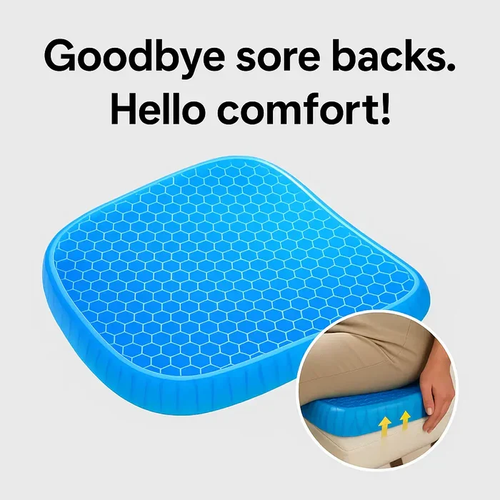 Pressure Relief Gel Cushion for Cars and Seats