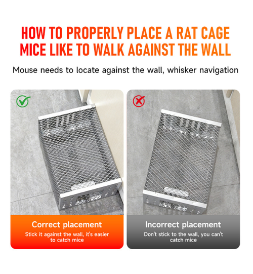 Humane Live Catch & Release Mouse Trap